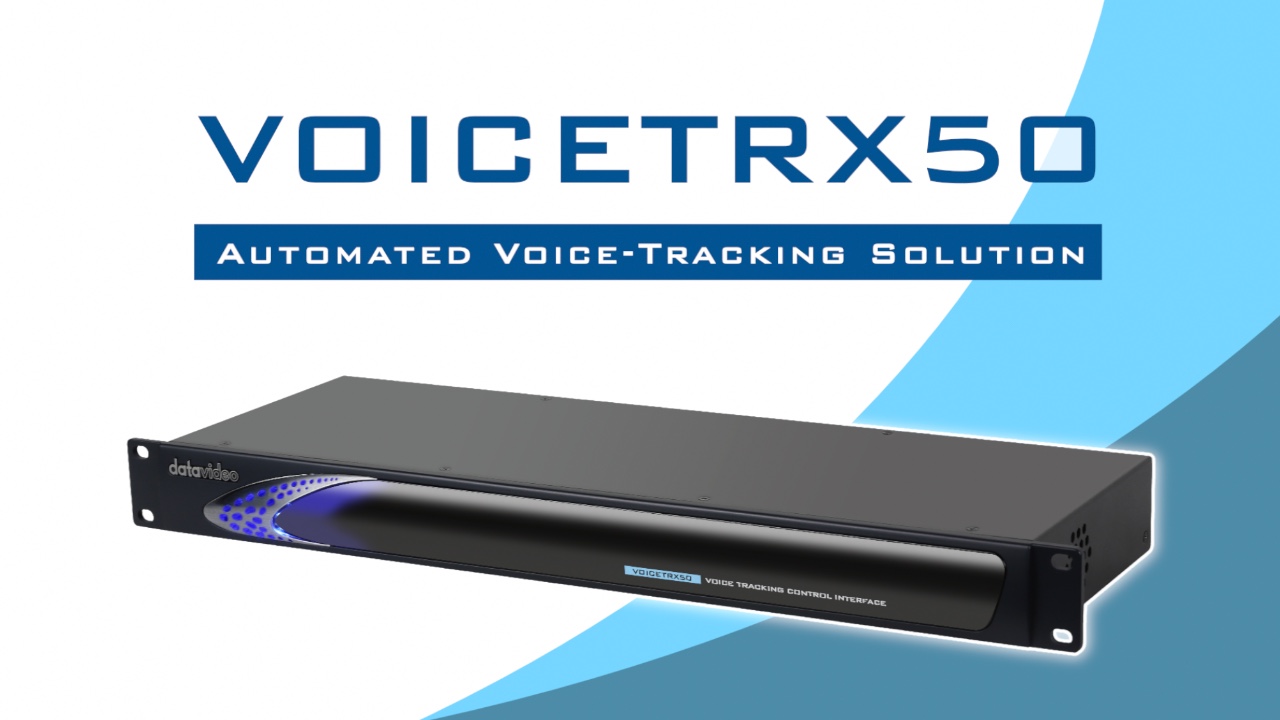 How to Use VoiceTRX50 Voice Tracking Control Interface